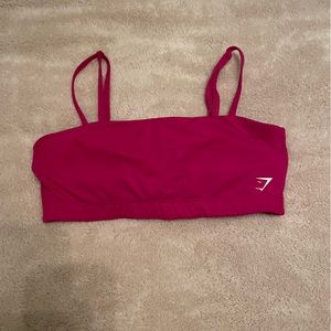 gym shark hot pink sports bra